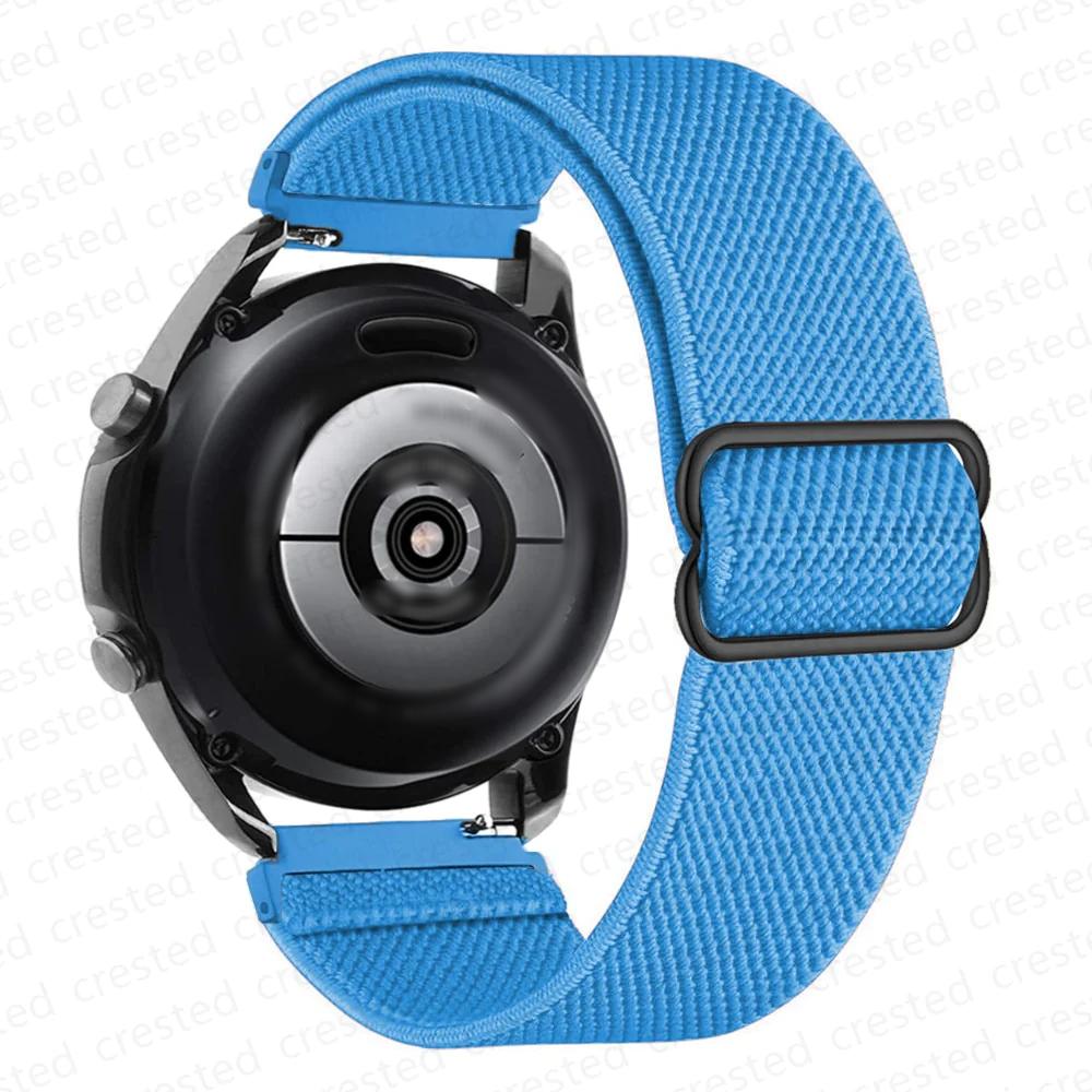 Nylon Adjustable Elastic watchband bracelet For Samsung Galaxy Huawei –