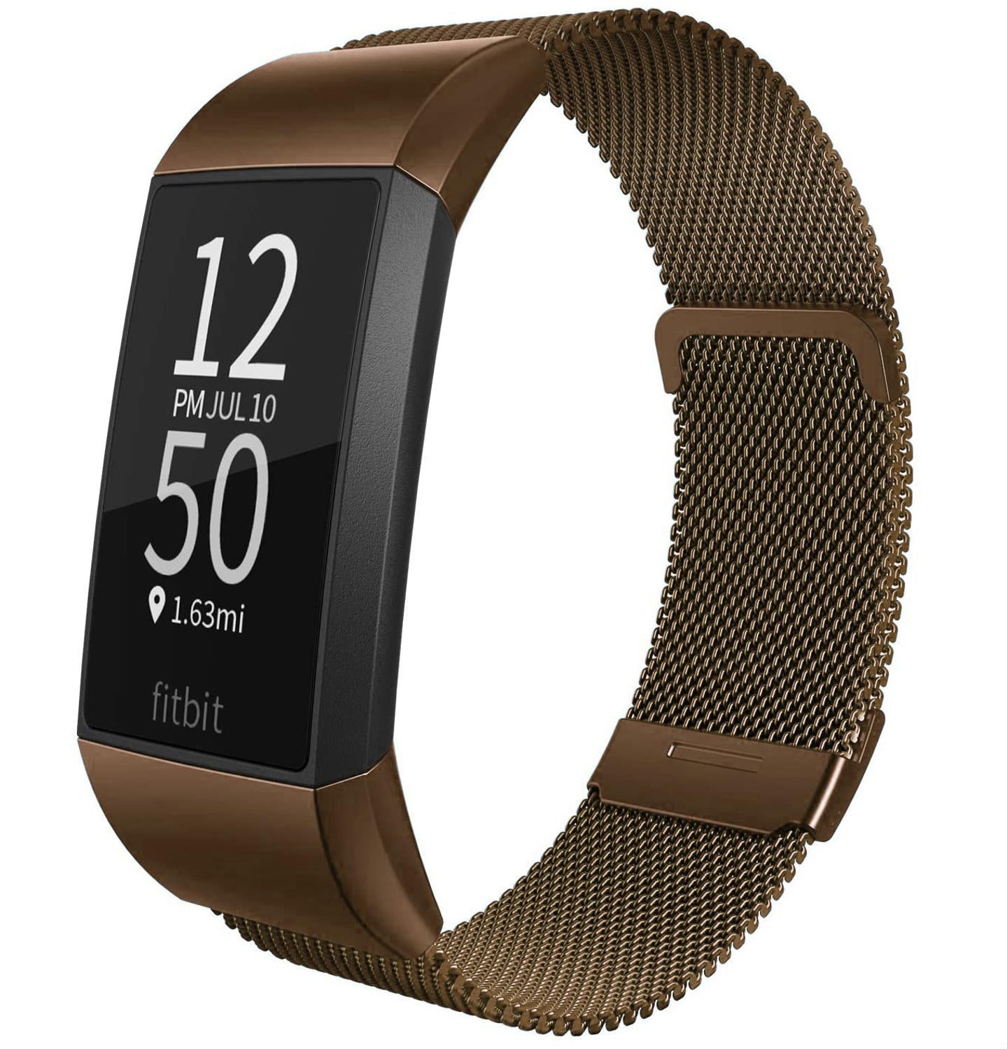 Rose gold fitbit charge 3 online strap