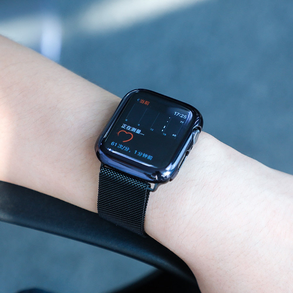 Transparent Bumper Screen Protector for Apple Watch Series