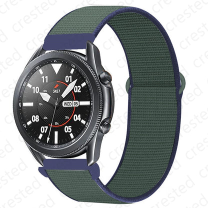 Nylon Loop Strap for Samsung Smart Watch Gear S3 Frontier Galaxy - Wristwatchstraps.co