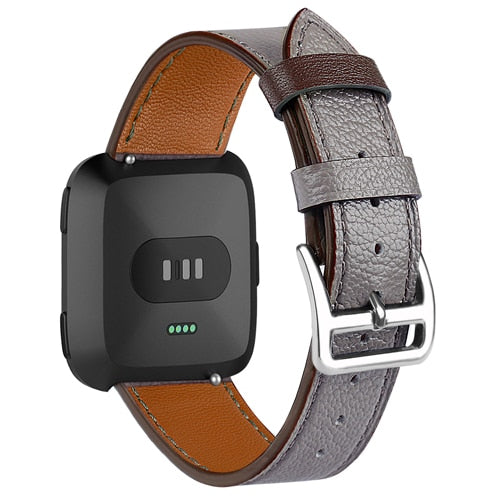 Leather Band for Fitbit Versa - Wristwatchstraps.co