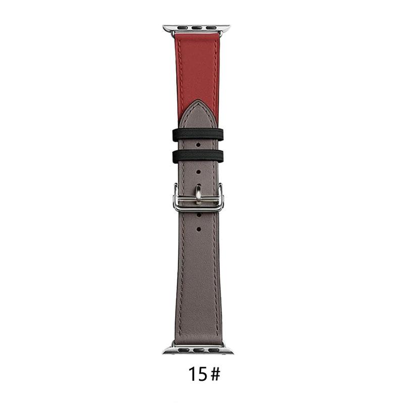 Genuine Leather Strap For Apple Watch Band - Wristwatchstraps.co