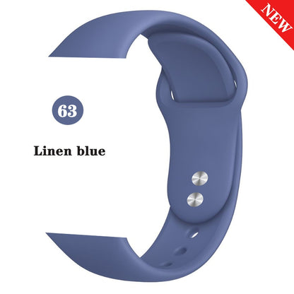 Silicone Strap bands For Apple Watch more colors - Wristwatchstraps.co