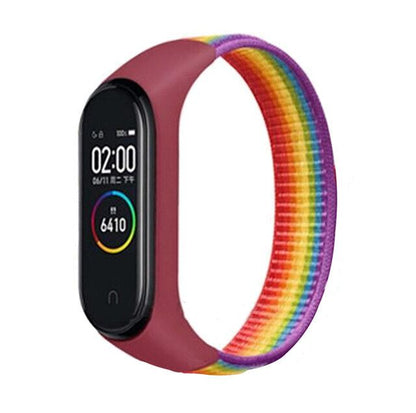 Nylon Sport loop for mi band 3,4 and 5 - Wristwatchstraps.co