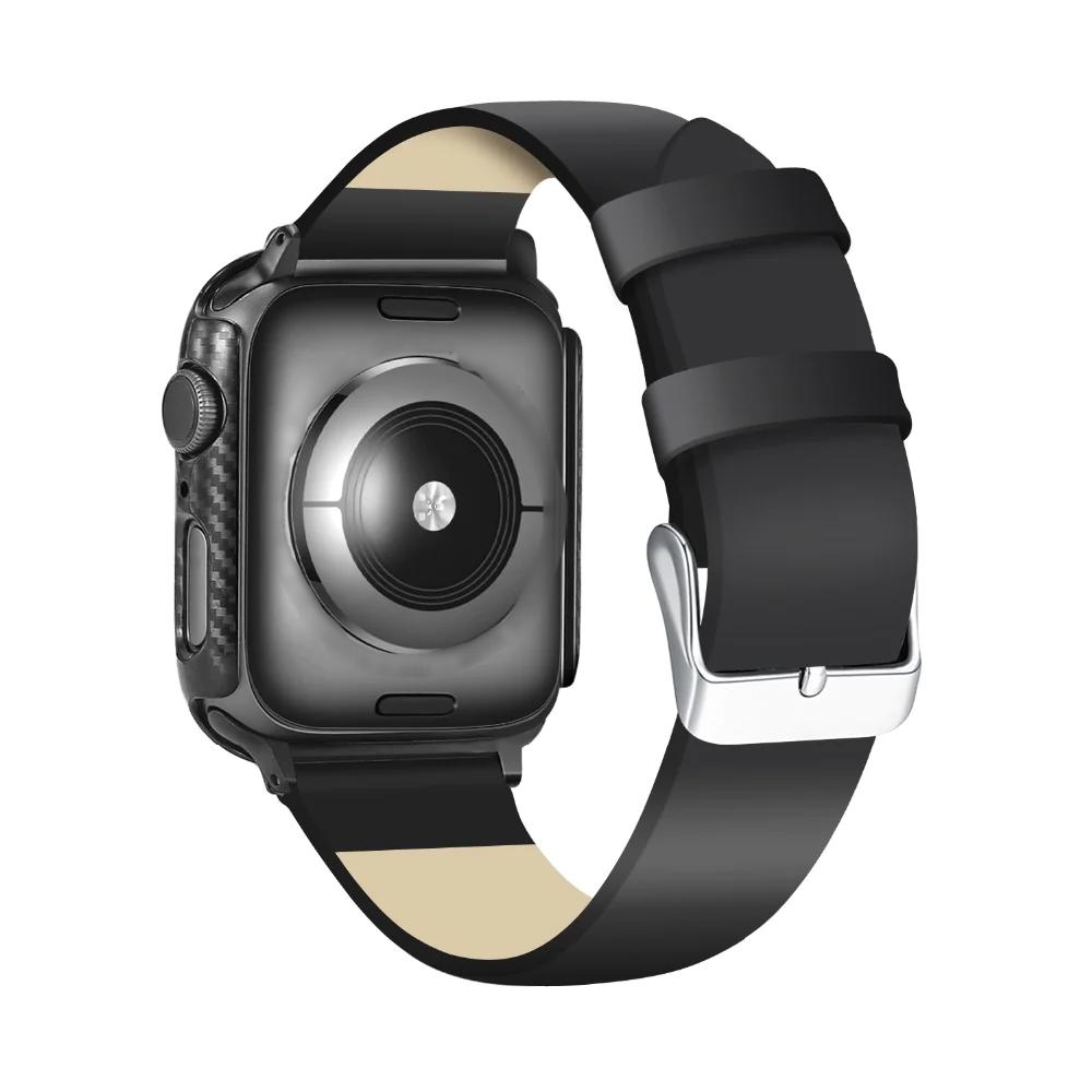 Frame Carbon Protective Case For Apple Watch - Wristwatchstraps.co