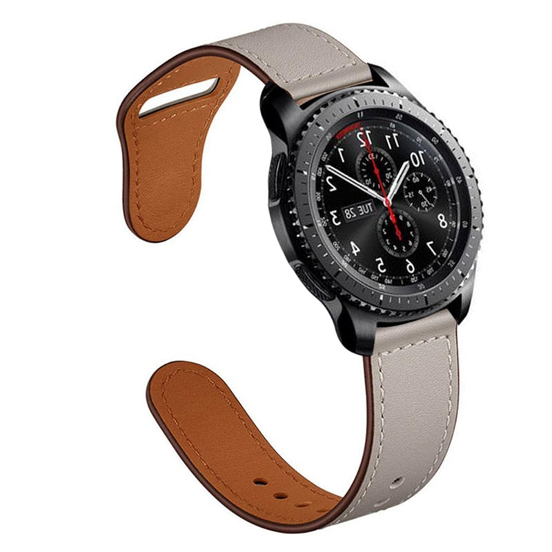 Leather watch strap For Samsung Galaxy watch and HUAWEI - Wristwatchstraps.co