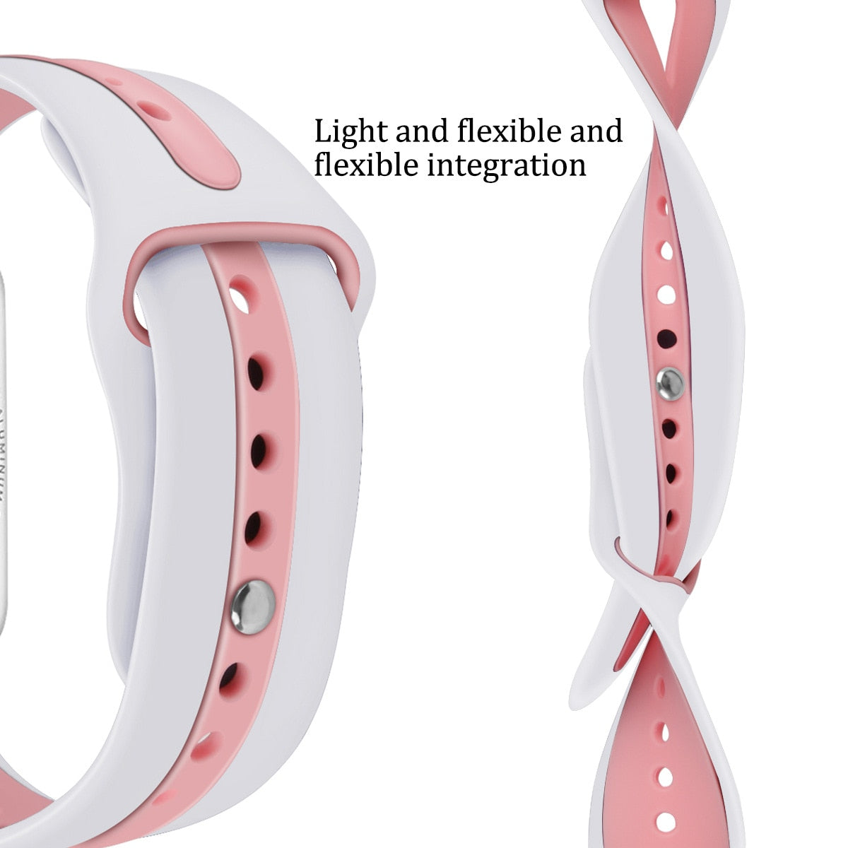 Hole Silicone Strap For Apple Watch - Wristwatchstraps.co