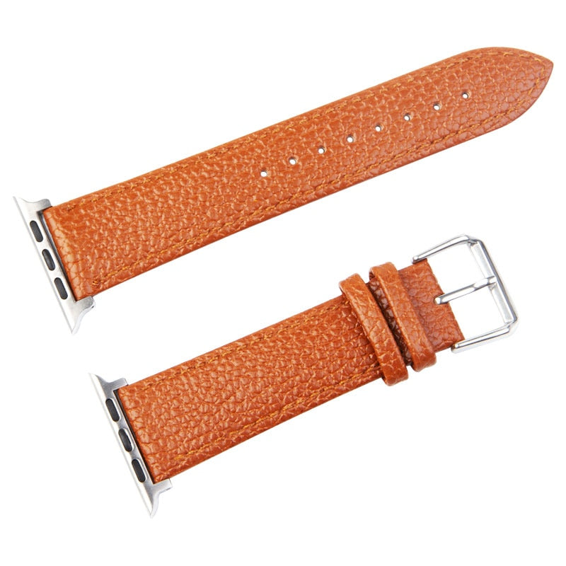 Single Tour Genuine Leather Strap for series 5/4/3/2/1, Hermes, Nike Apple Watches - Wristwatchstraps.co