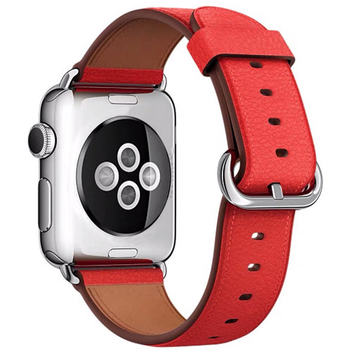 Navy Blue, White & Orange Double Tour Slim Band Apple iWatch Hermes In  Leather