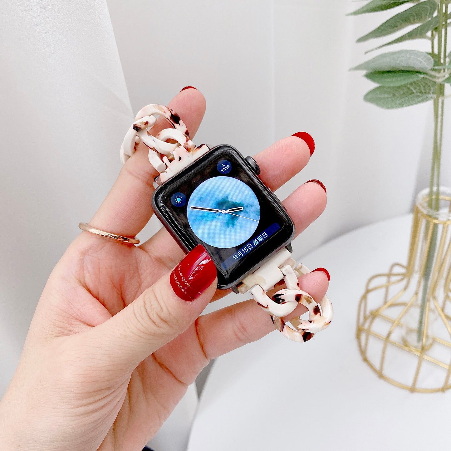 Transparent Resin Straps for apple watch band - Wristwatchstraps.co