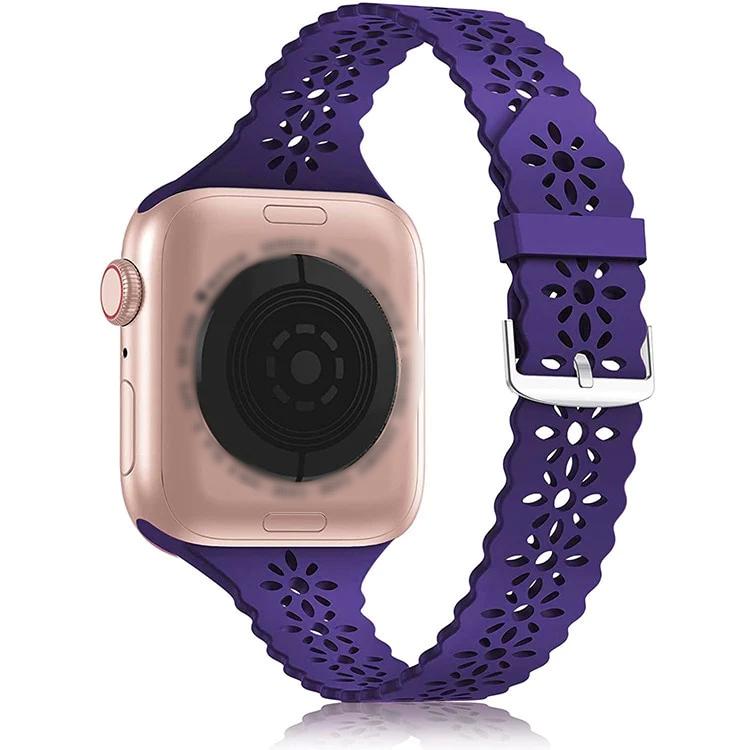 Lace Silicone Strap For Apple Watch - Wristwatchstraps.co