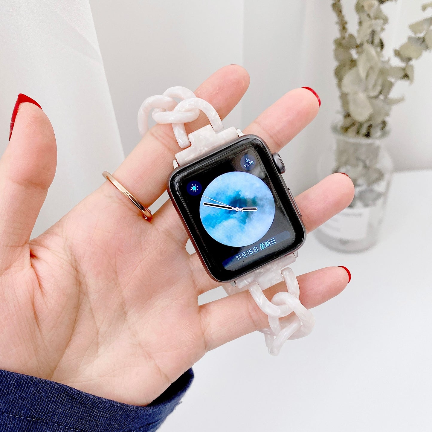 Transparent Resin Straps for apple watch band - Wristwatchstraps.co