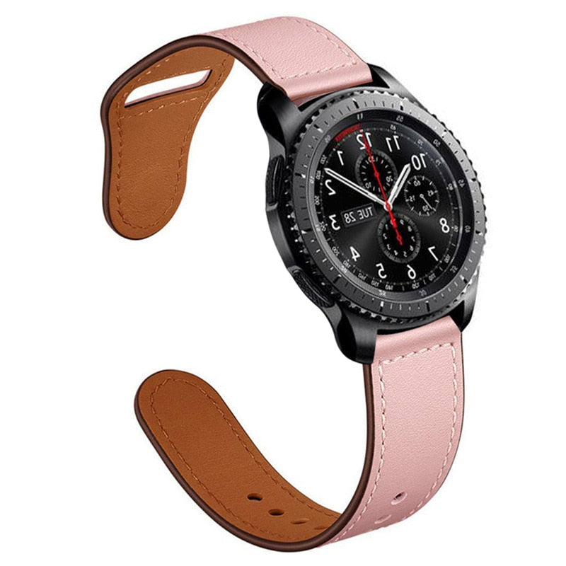 Leather watch strap For Samsung Galaxy watch and HUAWEI - Wristwatchstraps.co