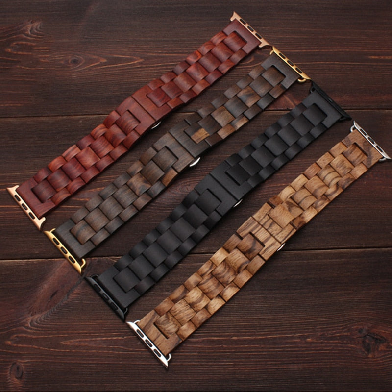 Handmade Premium Wooden Strap Band for Apple Watch - Wristwatchstraps.co