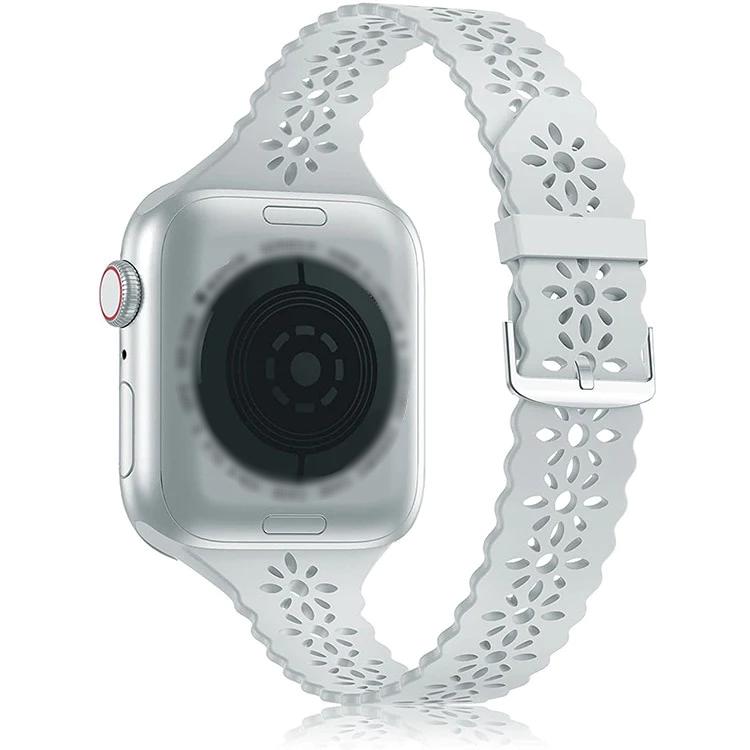 Lace Silicone Strap For Apple Watch - Wristwatchstraps.co