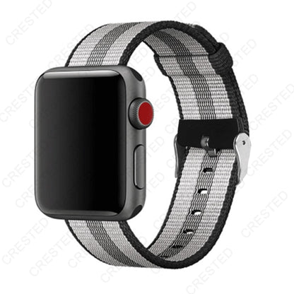 Premium Nylon Replacement Band with buckle for Apple Watch - Wristwatchstraps.co