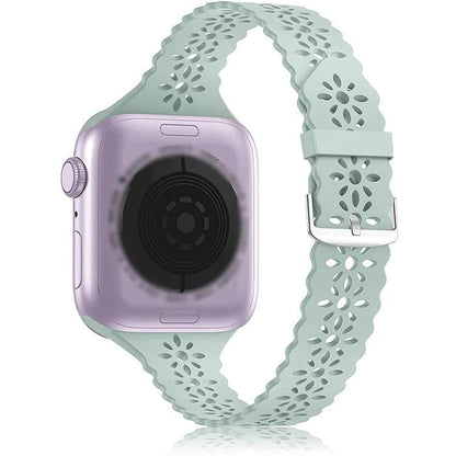 Lace Silicone Strap For Apple Watch - Wristwatchstraps.co