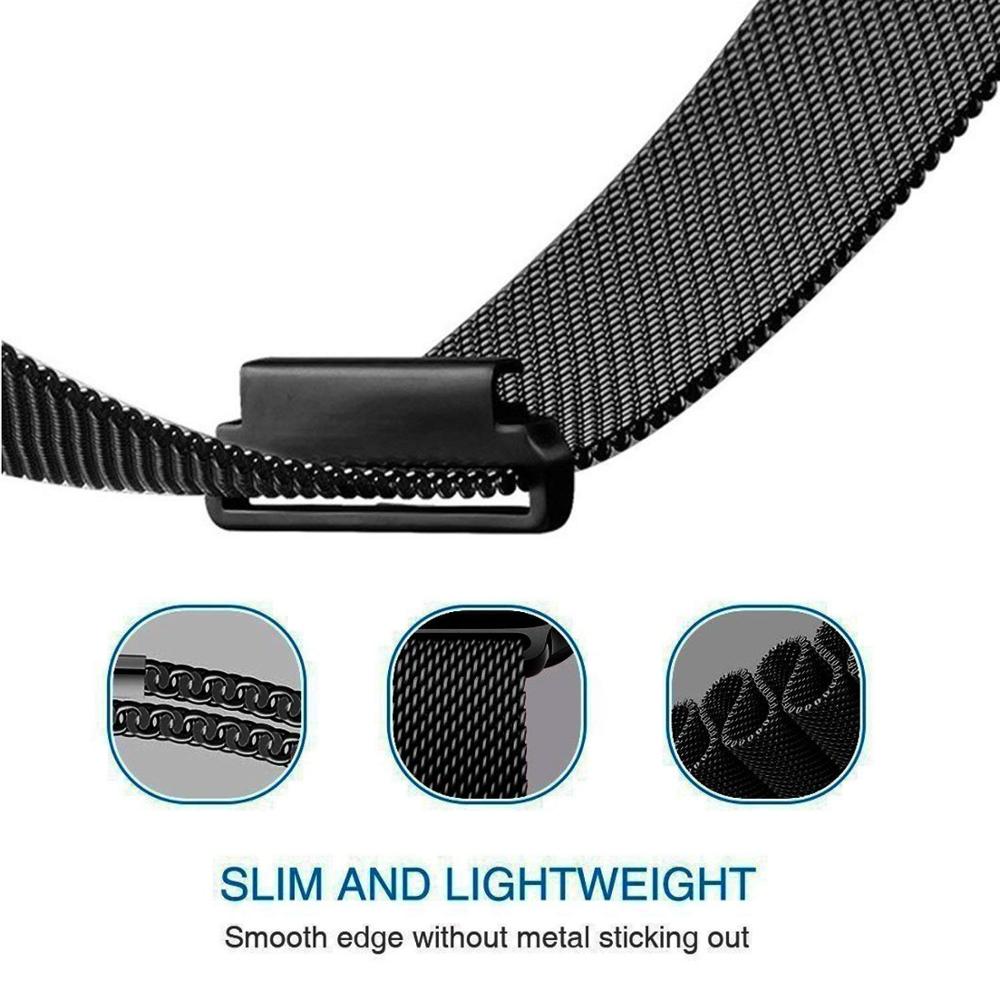 20/22mm Milanese Loop strap For Samsung Galaxy, Amazfit and Huawei watch - Wristwatchstraps.co
