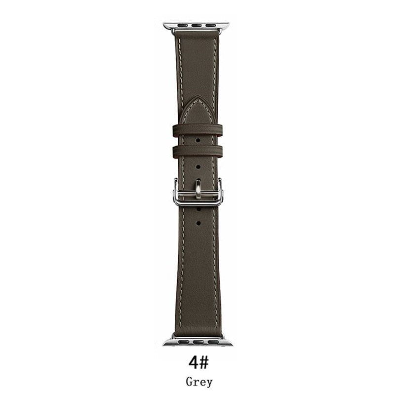 Genuine Leather Strap For Apple Watch Band - Wristwatchstraps.co