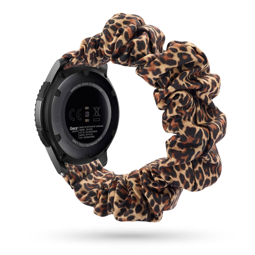 Scrunchie strap for Samsung Galaxy Huawei and Amazfit Watch