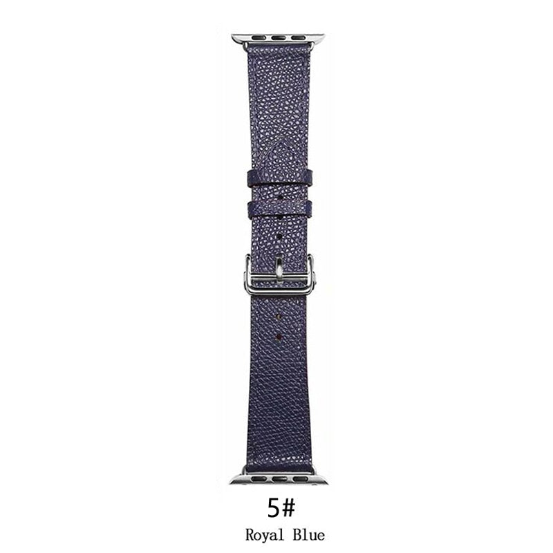 Genuine Leather Strap For Apple Watch Band - Wristwatchstraps.co