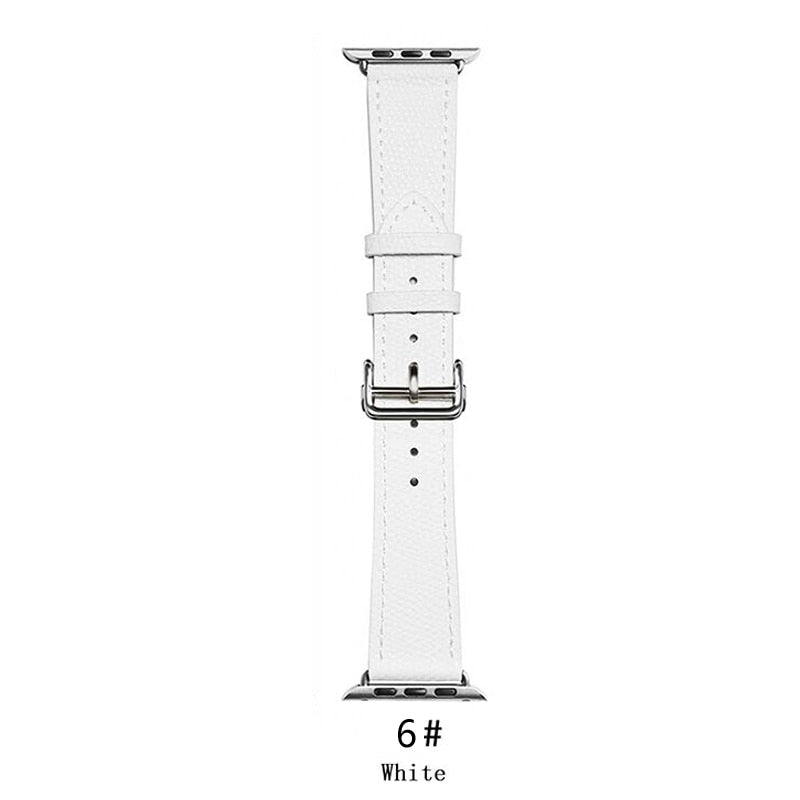 Genuine Leather Strap For Apple Watch Band - Wristwatchstraps.co