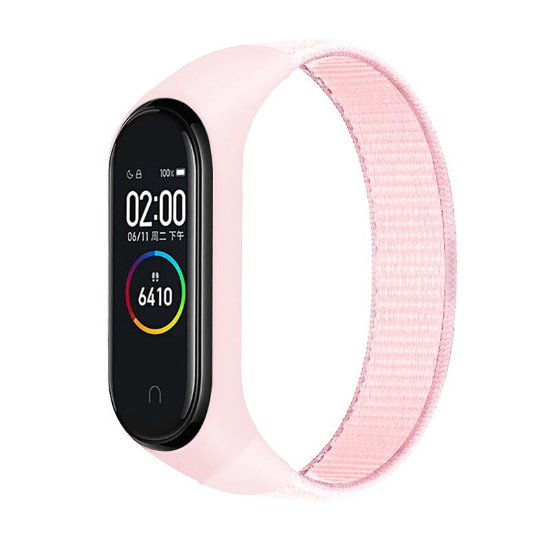 Nylon Sport loop for mi band 3,4 and 5 - Wristwatchstraps.co