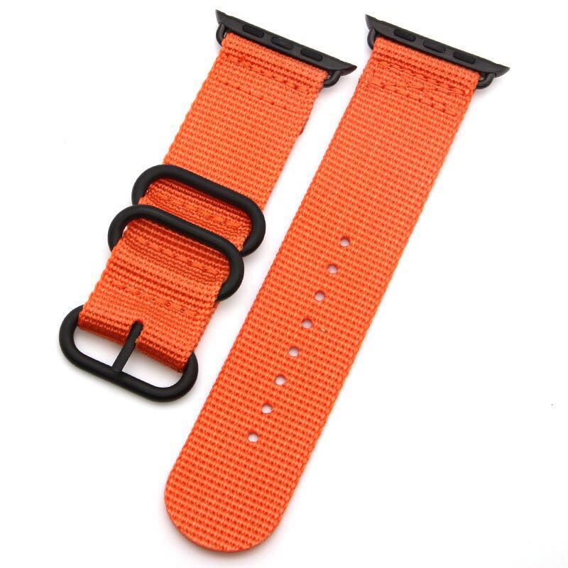 NATO Sports Nylon bracelet for Apple watch band 5 4 3 2 accessories - Wristwatchstraps.co