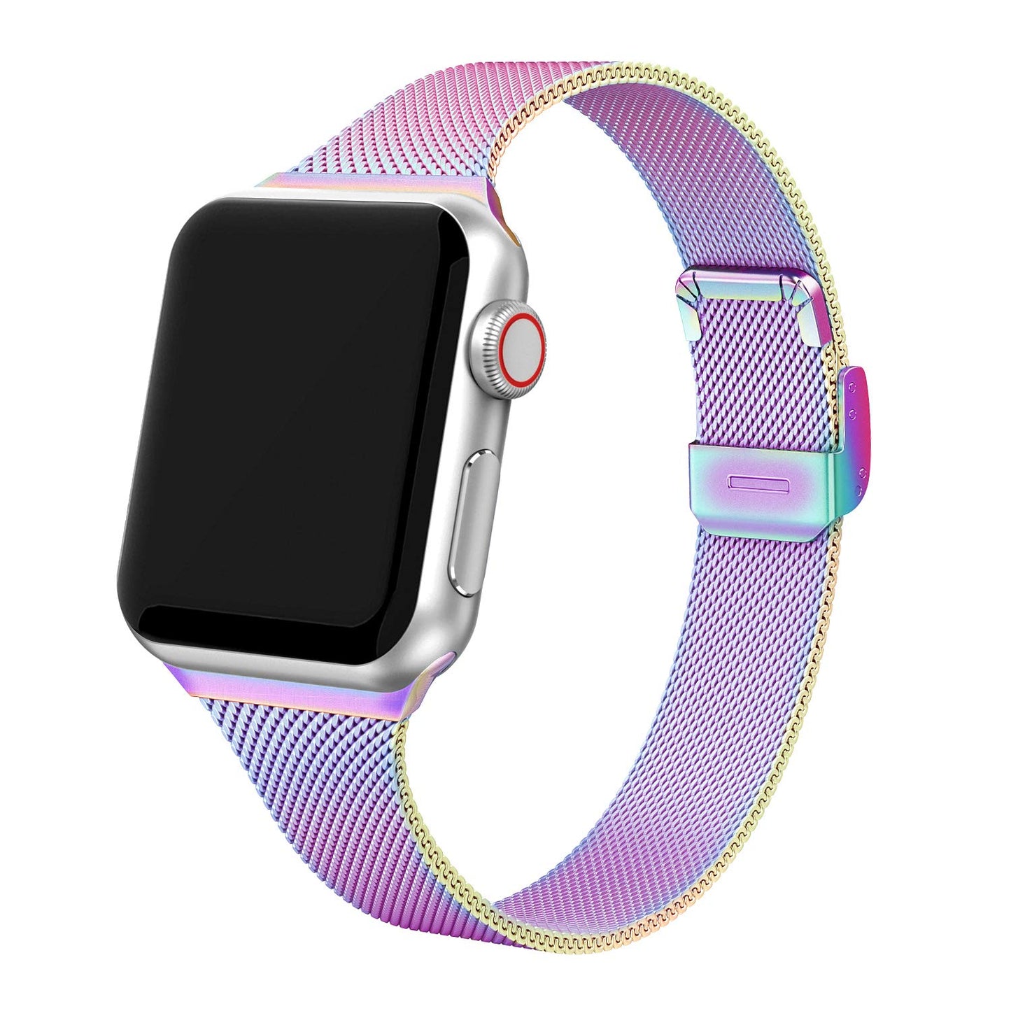 Slim Milanese Strap with Clasp for Apple Watch - Wristwatchstraps.co