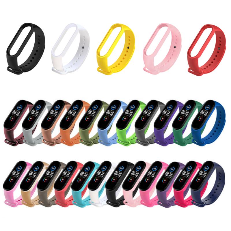 Colorful Silicone watch Band For Xiaomi Mi 3,4,5 and 6 - Wristwatchstraps.co