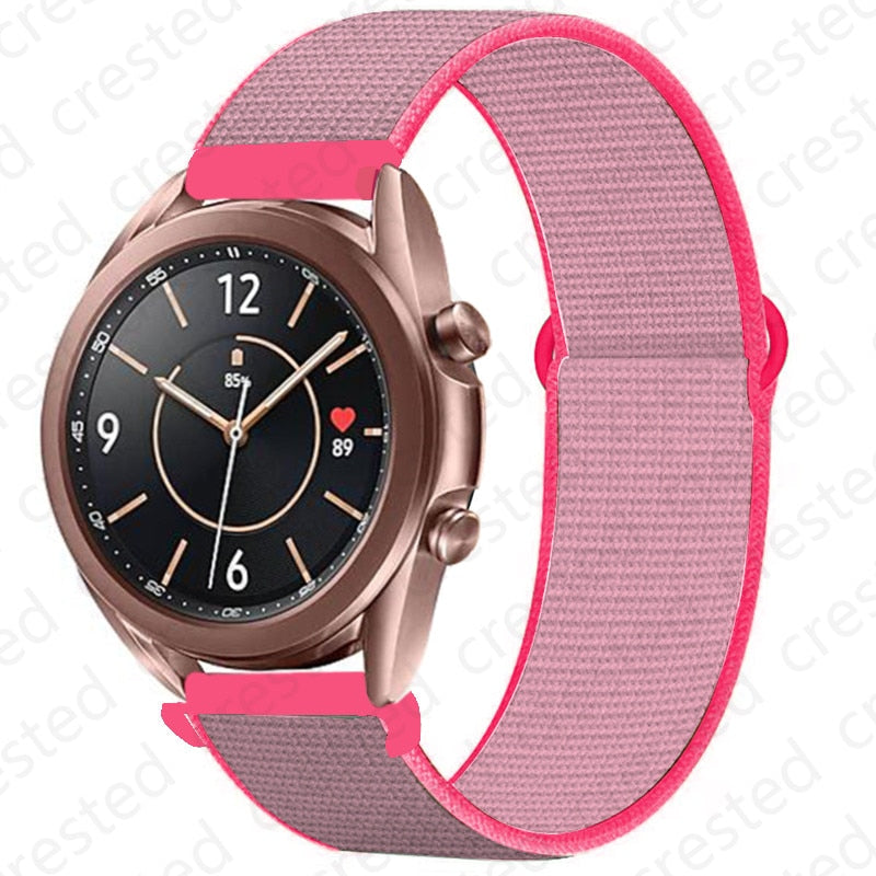Nylon Loop Strap for Samsung Smart Watch Gear S3 Frontier Galaxy - Wristwatchstraps.co