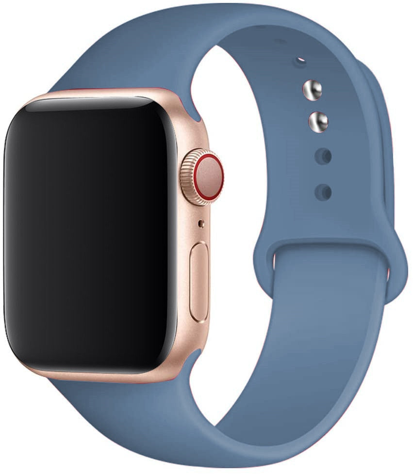 Silicone Strap For Apple Watch - Wrist Watch Straps