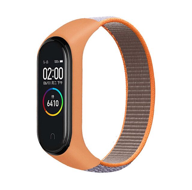 Nylon Sport loop for mi band 3,4 and 5 - Wristwatchstraps.co