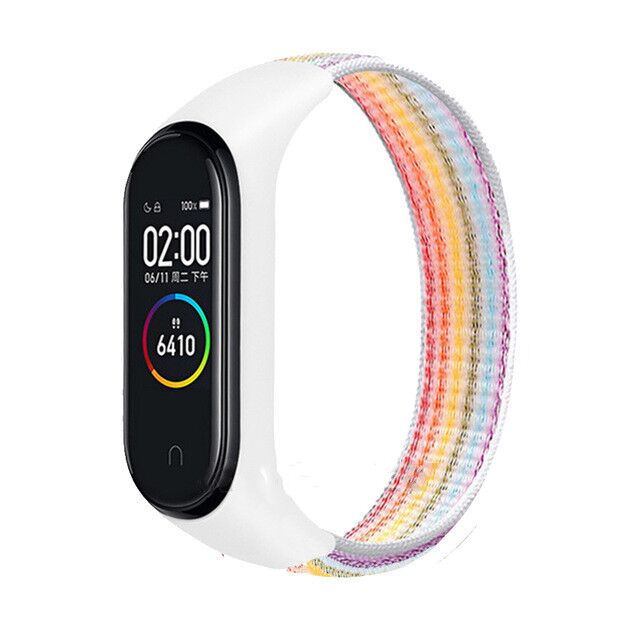 Nylon Sport loop for mi band 3,4 and 5 - Wristwatchstraps.co