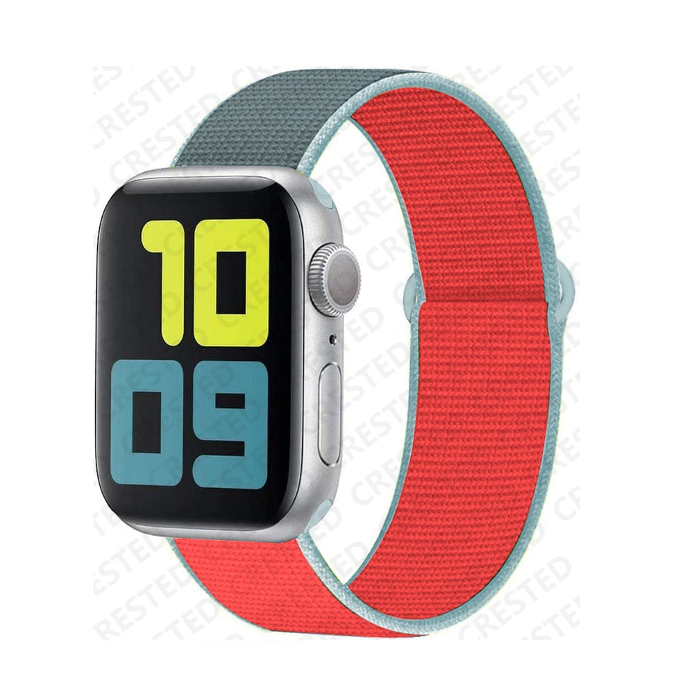 Nylon Sport Loop Strap for Apple Watch 2 - Wristwatchstraps.co