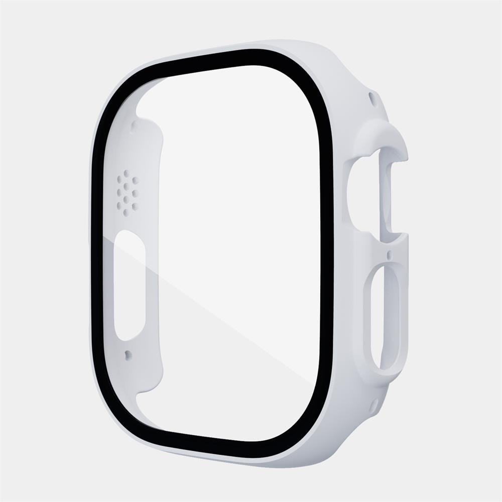 Tempered Glass Case Cover For Apple Watch Ultra 49mm - Wristwatchstraps.co