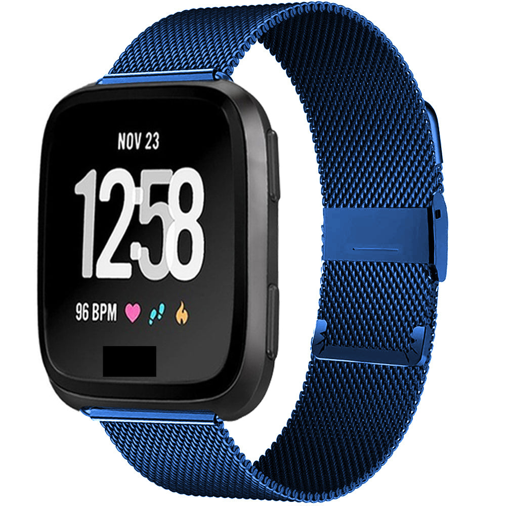 Milanese Stainless Steel band for Fitbit Versa - Wristwatchstraps.co